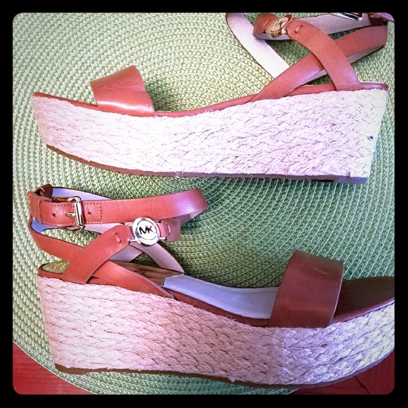 Michael Kors Shoes - Michael Kors wedge sandal new!!